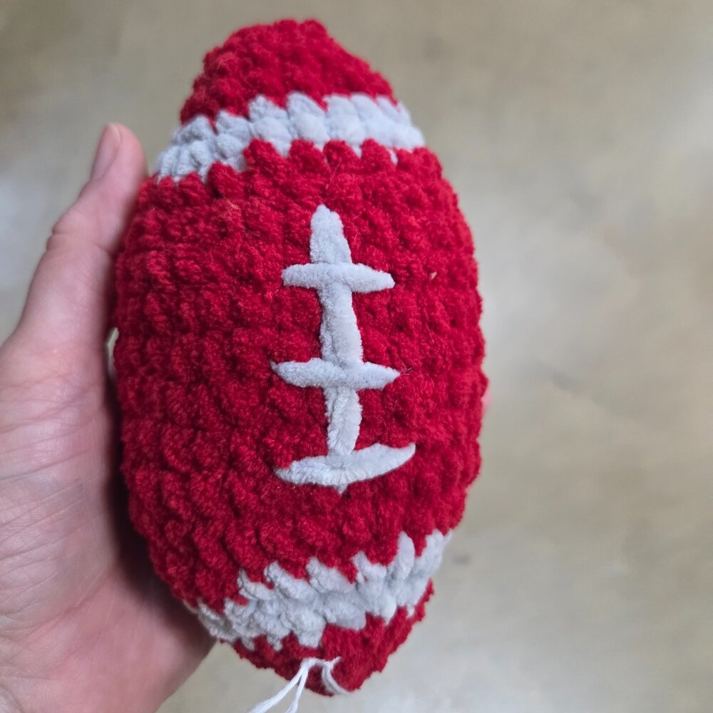 Crochet AL plush football